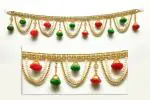 Narya Traditional Latest Home Decoration Latest Hanging Toran Main Door Traditional Multicolor. 3Feet / TORAN # 51