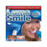 NEPROENT Tooth Polisher Whitener Stain Remover with LED Light Luma Smile Rubber Cups
