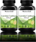 Naturewell Garcinia Cambogia Capsules Pro 120 Capsules, 60 Capsules Each (Pack Of 2)