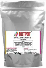 Dotpot Toner Powder Black 500 G for Sharp AR6020, 6020N, 5020, 5618, AR5620, 5516, 5623, 020LT, AR020T, AR202NT, AR162, AR310NT, MX-M450U, ARM205, MX182D, MXM202D, AR310, MX-M232D, AR-270, AR-271