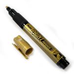 Pentel Cellulose Paint Marker | Medium Bullet Tip | MMP20 | Pack of 6 | Gold