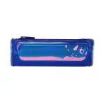 Smily Kiddos Blue Polyvinyl Chloride Zipper Pencil Case