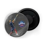 Dhcrafts Multicolor Metal Cricketer Shreyas Iyer Printed Fridge Magnet, 5.8 Cm