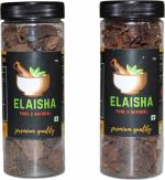 Elaisha Black Cardamom Whole Badi Elaichi And Star Anise Whole Chakri Phool Badiyan Handpicked, 175 G (Pack Of 2)