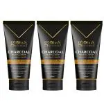 Globus Naturals Charcoal Peel Off Mask Enriched With Vitamin-E And Argan Oil (Pack Of 3, 100 Ml)