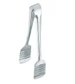 KitchenFest Large Size Stainless Steel Cake, Chapati, Paratha Tong, Food Serving Tong - 11 Inch