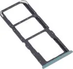 PURPLESAVVY Green Plastic Sim Card Tray For Realme 7I