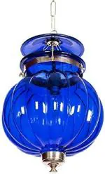 PRMOAGEN Round Glass Hanging Incandescent Light