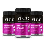 VLCC Natural Science Milk Thistle with > 80% Silymarin | liver detox supplement - 120 Tablets(Pack of 3)