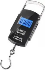 JGG 10g-50Kg Digital Hanging Luggage Fishing Portable Weight Scale Taraju Kata Weighing Scale(Black)