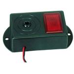 MME 220V-118dB Security Alarm Siren with Flasher for Banks and Offices