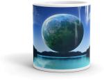 Gift4You Ceramic Natural Shot Of Moon Tea And Coffee Cup Gift For Any Occasion, 330 Ml