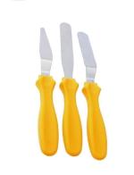 Blue Wonder Stainless Steel 3 Pcs Pallet Knife Set and, MultiColour (Pack of 2)