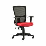 HOF F506 Mesh Mid-Back Metal Base Height Adjustable Work from Home Ergonomic Office Computer Chair