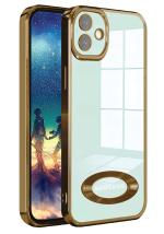 ISAAK Logo Cut Back Cover for Samsung Galaxy A04e (GOLD)