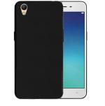 S-Hardline Oppo A37 Black Silicone Flexible Soft Pudding Case