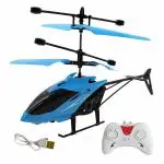 HARIDUN Remote Control Helicopter Toy for Kids, Chargeable Rc Helicopter with USB Cable Pack of 1 (Multicolor)