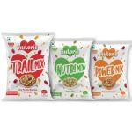 Nutorio Combo of Trail, Nutri, Power Healthy High Protein Multi Snack Mix Seeds and Berries 15 g (pack of 15)