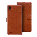 HANIRY Flip Cover for Infinix Smart 2 flip cover | infinix X5515F flip cover | Brown
