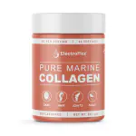 Roll over image to zoom in ElectroFizz Pure Marine Collagen Unflavored Powder, Healthy Skin, Hair & Nails, Bones & Joint Support, Keto & Paleo Friendly, Sugar Free, Gluten Free (200 Gm)