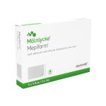 Mepiform Reusable Scar Silicone Sheet or Silicone Tape with Patented Safetac Tech Pain Free Treatment alike Scar Gel, C Section, Acne, Surgery, Burns 5x7.5 cm