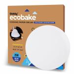 Oddy Ecobake Baking Circles | 250 Pre-Cut Rounds, Size 8 inch Circle