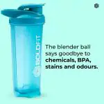 Betlex Gym Shaker for Protein Shake Leakproof Shaker Bottles for Protein, Preworkout and Bcaa Shake, Protein Shaker Bottle for Gym Gym Bottle for Men and Women BPA-Free Material Typhoon - 700 Ml