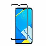 Vizio Realme Realme C2 Transparent Tempered Glass Touch Sensitive and Scratch Resistant Screen Guard with Wet and Dry Wipes 15 x 8 x 1.27 cm (Pack of 1)