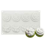 BAKEWAREIND Lyba Moulds Top Garnish Entremet Mousse Fondant Chocolate Soap Candle Silicone Cake Mould l Cake Mould l Silicone Cake Mould l Decorating Cake Mould l Chocolate Moulds l Cake Moulds l Moulds