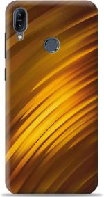 Swagr Gold Plastic Shock Proof Back Cover For Asus Zenfone Max M2
