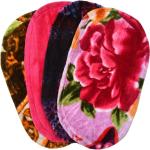 Nilotpal Velvet Door Mat (Multicolor, Medium, Pack of 4)