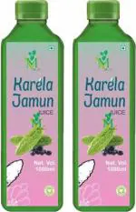 MInt Veda Karela Jamun Sugar Free Juice (2 x 1 L)
