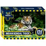 Webby Card Board Indian Bengal Tiger Jigsaw Kids Puzzle Set, 252 pcs