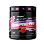 Repfuelsports Bonfire Pre Workout | 300 gm | 30 Servings | 250mg Caffeine | 200mg Theanine | 3200mg Beta Alanine | 3500mg Citrulline | Boosts Energy & Endurance | Improves Focus (Boomer Melon)