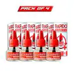 Rapido Power Plus Mosquito Repellent Refill 45 ml (Pack of 4)