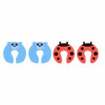 THE LITTLE LOOKERS Multipurpose Polar Bear and Lady Bug Door Stopper (Pack of 4)