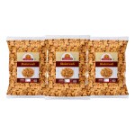 Ghotaram Bhakarwadi | Chai Time Snack | Ready to Eat Bhakarwadi Snacks | Mini Bhakarwadi | Indian Namkeen Nashta | Authentic Regional Preparation | Traditional Indian Snacks | Party Snacks-1Kg*3Pack