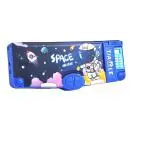 KTRS Enterprise Pencil Box with Calculator Cute Cartoon Stationary Compass for Boys Geometry Kids with Inbuilt Scissor Ruler Eraser & Sharpener Magnetic Box Best Gifts
