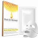 Bee & Beauty - Feel the magic of Honey Collagen Overnight Mask 1 PC | Korean Mask For Glass Skin | Hydrating Mask With Honey For Deep Hydration, Pore Minimizing, Elasticity Improvement, Pigmentation, De-Tan