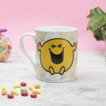 Clay Craft Mr. Men Little Miss Swing Coffee/Milk Mug, 350 Ml - 1 Piece - Mr. Happy, Multicolor, Medium
