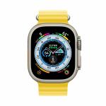 Dandy we deliver Quality Watch Ultra TWS-10 Smart Watch w/Rugged Yellow Ocean Band.