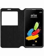 A ACCESSORIES KART LG Stylus 2 Black Plastic Back Cover