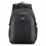 Harissons Bags Rebel Black Polyester 15.6 inch Office Laptop Backpacks with Rain Cover 47 L (HB1023BLACK)