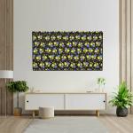 Star Weaves LED TV Cover For VW 32 inch, VW32A, Black - KUM143|Cover| Pillow Cover| Table Cover||Home Accessory|Home Appliances Accessory|Appliances Cover|Home Appliances Cover|led tv Cover|