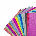ECLET Multicolor Foam A4 Acid-Free Glitter Sheet (Pack of 10)