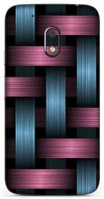 instyler Motorola Moto G4 Play Matte Vinyl Textures Printed Mobile Skin Sticker with Scratch Resistant Lamination