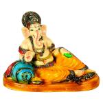 Etsibitsi Stoneware Mast Raja Ganesha Figure