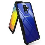 COBERTA Back Cover for Samsung Galaxy J8 Back Cover Case - Black Transparent