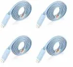 CABLES MASTER Console Cable, USB Console Cable, USB to RJ45 Console Cable (PACK OF 4)
