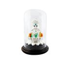 SILVERSPOT JEWEL 999 Pure Silver Beautiful Gowri Maa/MATA with Acrylic Base Idol/Statue for Pooja/Gift Item for Auspicious Occasion/Car Dashboard